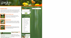 Desktop Screenshot of gardenideas.com
